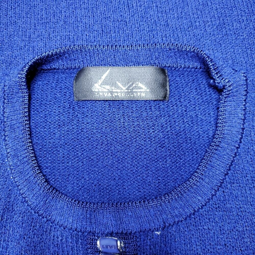 Leva Woollens Embellished & Embroidered Short Sleeve Sweater - Picture 5 of 9